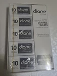 Lot Of Unopened Pkgs=diane Shaving BLADES=800 All. Fixed Price $45.00.