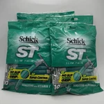 Schick St Slim Twin Disposable Razors Vitamin Sensitive Skin 5 PACKS/10 New. Fixed Price $49.95.