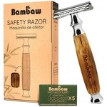 Bambaw Double Edge Safety Razor For & Women, With 5 Bla.... Fixed Price $45.40.