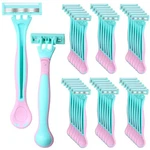 36 Pcs Women's Disposable Razors Bulk Three-blade Sensitive Skin For .... Fixed Price $41.89.