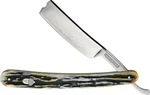 Rough Rider Folding Razor Cinnamon Stag RR2159 3.5" Damascus Bone Knife. Fixed Price $36.79.