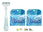 4 Gillette Venus Razor Blades Women Refills Cartridges Shaver Handle Authentic. Fixed Price $14.99.