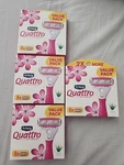 (4) Schick Quattro For Women 4-BLADE Razor Refills, 8 Ct Value Pack Each. Fixed Price $23.75.