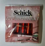 Schick Personal Touch Razor 4 Refill Blades New Unopened Aloe Moisturizing Strip. Fixed Price $34.95.