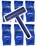 30 Authentic Gillette 2 Disposable Razors Twin Blade Fixed ( No Lubrastrip ). Fixed Price $31.77.