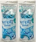 Gillette Simply Venus Disposable Razors, Touch Of Aloe, 8. Fixed Price $7.99.