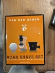 Van Der Hagen Boar Luxury Shaving Set With Soap, Brush, Stand & Mug. Fixed Price $15.00.
