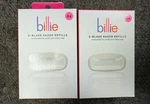 2 New Billie Shaving Razor Refill Heads 5-BLADE Cartridges 6 Per Box. Fixed Price $21.99.