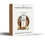 Cremo Barber Grade Shave Kit 6 Oz Bourbon Vanilla Tortoise Handle Razor & Refil. Fixed Price $23.98.
