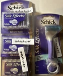 30 Schick Silk Effects Classic Razor Blades Refills Cartridges Shaver Handle. Fixed Price $146.42.