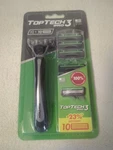 Toptech Razors 3 For Men Replaceable Cartridges Manual Shaving 10CT. Fixed Price $12.99.