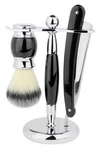 Old Fashion Shave Kit Straight Blade Men. Fixed Price $16.00.