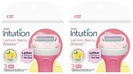 Schick Intuition Lemon Renewing Moisture Women Razor Refill Cartridges, V.... Fixed Price $37.80.