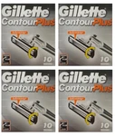 Gillette Contour Plus Blades, 40 Cartridges - Fits All Atra Razors. Fixed Price $39.99.
