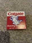 Vintage New Colgate Shaving Mug Soap 1.75 Oz. Fixed Price $15.00.