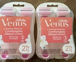 Gillette Venus Comfortglide White Tea Women's Disposable RAZOR-2 Pack. Fixed Price $11.99.