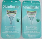Lot Of 2 Skintimate Sensitive Unscented Disposable Razors 4CT - 8 Total. Fixed Price $39.99.