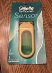 Gillette For Women Sensor Handle Shaver W/ Blade Nos Sealed 1998 Fast Shipping. Fixed Price $27.99.