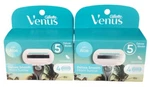 2 Gillette Venus Extra Smooth With Aloe Miami Sunrise 8 Cartridges Brand New. Fixed Price $16.00.