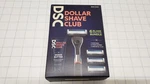 Dollar Shave Club 6 Blade Razor Butter 1 Handle & 4 Cartridges Free Ship. Fixed Price $13.99.