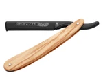Dovo Shavette Folding Aluminum Razor Blade Olive Wood Handle 22142022. Fixed Price $66.99.