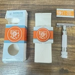 Merkur Solingen Razor Safety Classic Chrome D42719 Germany New With Extra Blades. Fixed Price $55.99.