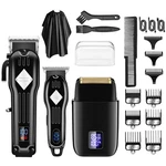 Roziapro Hair Clippers For Men Zero Gapped T-blade Trimmer BLACK02. Fixed Price $158.90.