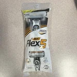 10X (ten) Bic Flex Men's Cartridge Razor 5-BLADE Pivoting Head Non-slip Grip. Fixed Price $75.00.