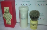 Geo F. Trumper Badger Shaving Brush With Travel Case New. Fixed Price $158.99.