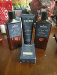 Cremo Reserve Collection Palo Santos Showering And Shave Kit. Fixed Price $30.00.
