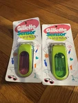 Vintage Two Gillette Sensor For Women Razors Cartridge Green Pink 1997 New Nos. Fixed Price $70.00.