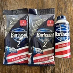 8 Pcs Barbasol Classic 2 Blades Disposable Razors 4-PACK X + Shaving Cream 5OZ. Fixed Price $19.99.