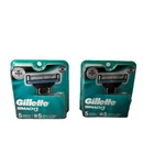 Gillette Mach 3 Razor Blade Cartridges 5 Count (pack Of Two) (free Shipping). Fixed Price $23.95.