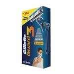 Gillette Guard 3 Single Razor With 8 Blades (pack Of 9). Fixed Price $18.66.