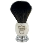 Parker Safety Razor Premium Black Synthetic Bristle Shave Brush - Marbled Handle. Fixed Price $30.00.