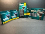 Mixed Lot Of 34 Gillette MACH3 Men's Razor Refill Cartridges + 1 Handle. Fixed Price $59.98.