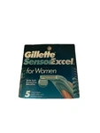 New Gillette Sensor Excel For Women 5 Cartridges Razor Blades Rare. Fixed Price $35.00.