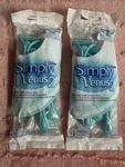 Lot Of Gillette Venus Disposables Razors * 8 Total (2 Packs)!. Fixed Price $9.99.