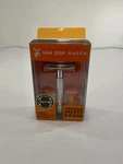 Van Der Hagen Traditional Safety Razor + 5 Blades. Fixed Price $13.75.