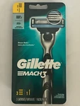 Gillette Mach 3, Cartridges/ Razor, Microfin Skinguard, (91659792). Fixed Price $17.99.