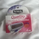 Schick Quattro For Women Ultra Smooth 4 Cartridges Jojoba Complex 2010. Fixed Price $5.50.