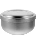 Stainless Steel Shaving Bowl Mug Lid Heat Retaining Double Wall For Hot Shave. Fixed Price $24.99.