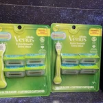 2 Gillette Venus Extra Smooth 5 Blade Razor With 4 Cartridges Free Shipping. Fixed Price $24.88.