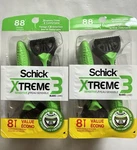 Schick 3 Blade Disposable Razors For Men, 16 Ct, Men's Sensitive Skin Manual. Fixed Price $25.99.
