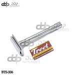 Men Shaving Safety Razor Clean-shave Shaver Double Edge Grooming + Blade BTS-306. Fixed Price $9.60.