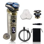 Mensure Electric Razor For Men, Rechargeable Shavers With Pop-up Tri.... Fixed Price $62.01.