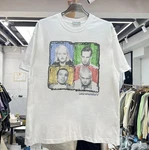 90S No Doubt Vintage White Short Sleeve T-shirt Classic Style QT4270. Fixed Price $17.99.