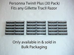 Personna Twin Plus (3 X 10 Pack, 30 Blades/order-fits Tracii Razors. Fixed Price $11.99.