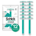 Disposable Razors Schick Xtreme 2 Blade Sensitive Skin Men Pack. Fixed Price $20.00.