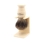 Edwin Jagger Shaving Brush Best Badger With Stand M-xl New. Fixed Price $85.00.